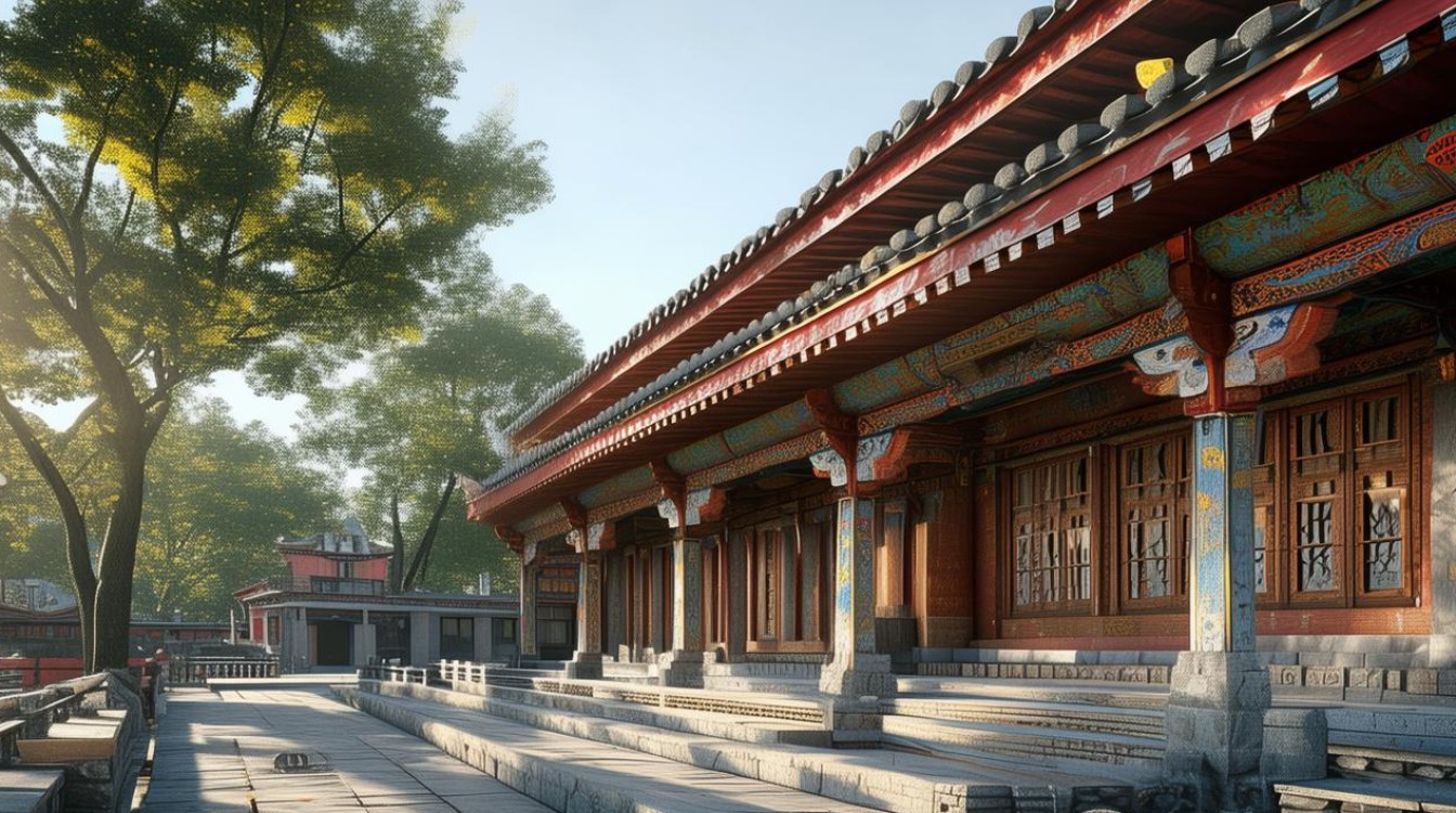 马尔康山上寺庙