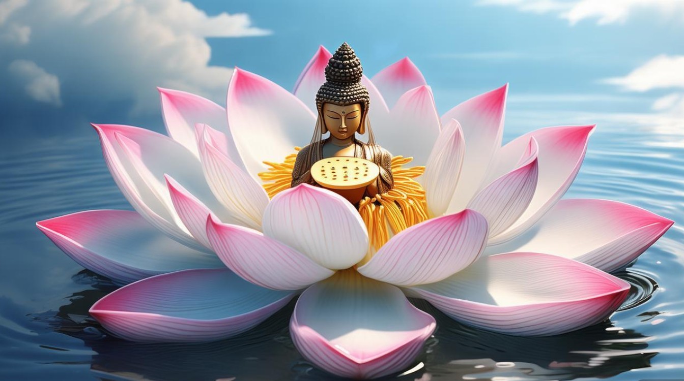 莲花为菩萨
