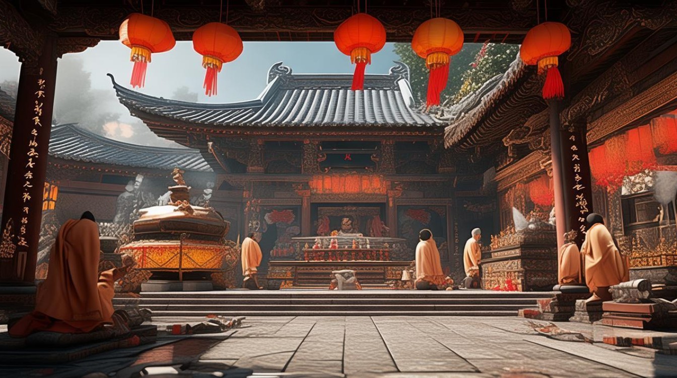 寺庙做延生法会
