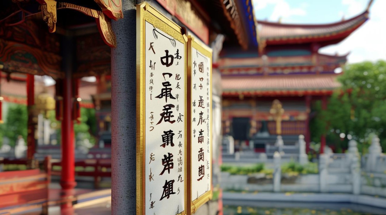 佛教庙宇对联