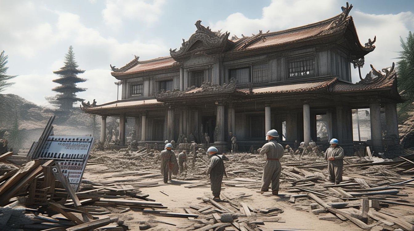 寺庙灾后重建简报