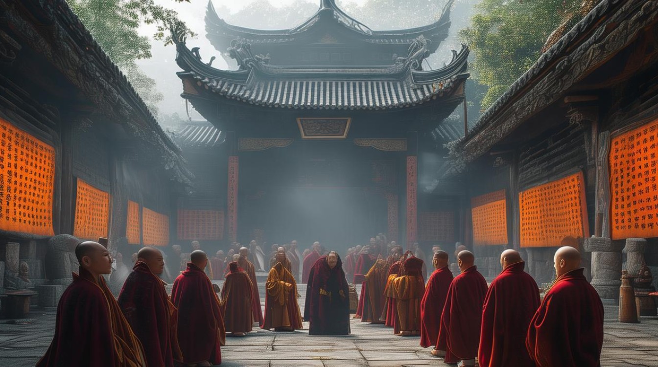华严经寺庙早课