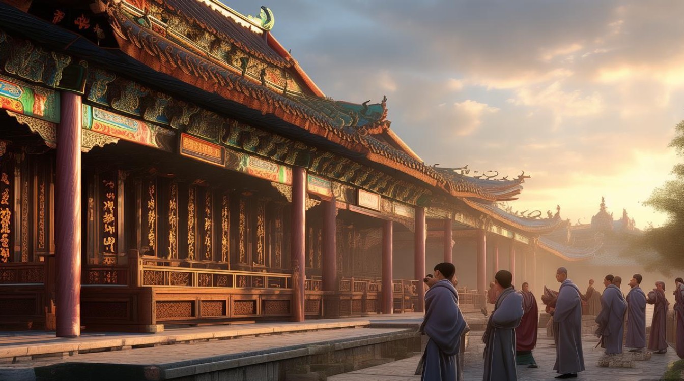 华严经寺庙早课