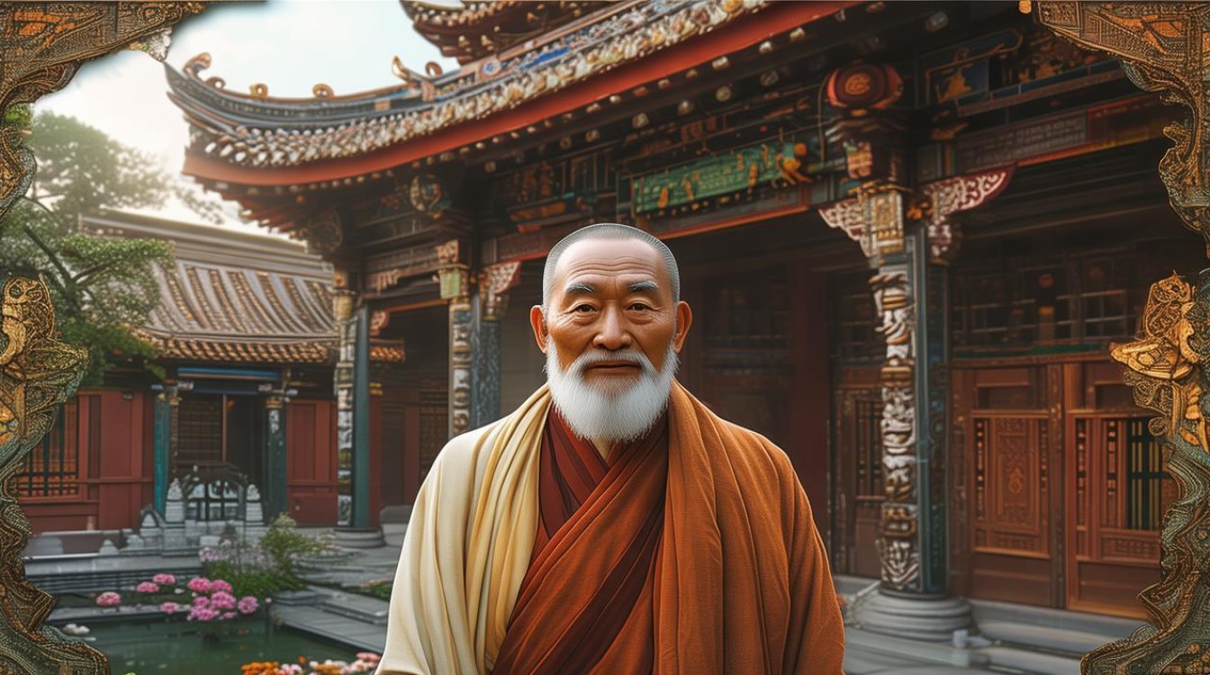 七宝寺庙方丈