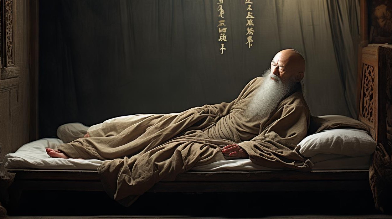 悟梵法师临终