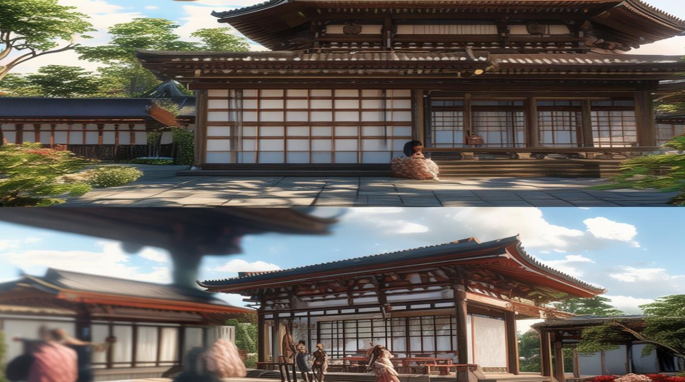 日本寺庙是家庭的