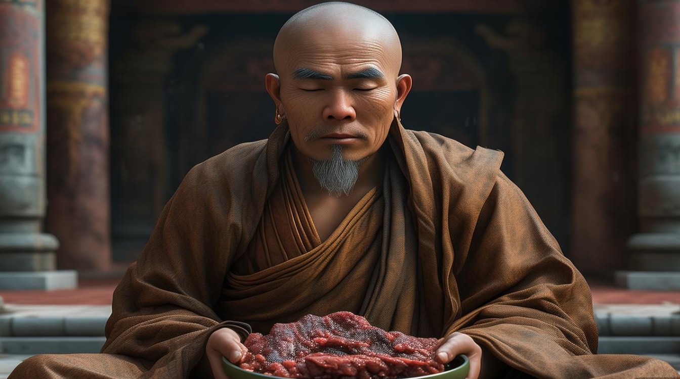 吃肉瞌睡佛教