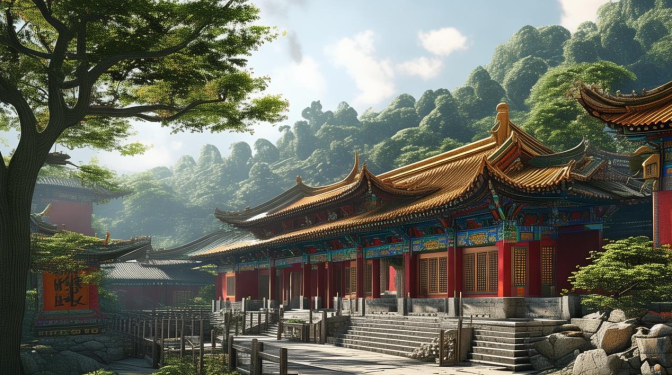 北京昌平附近的寺庙