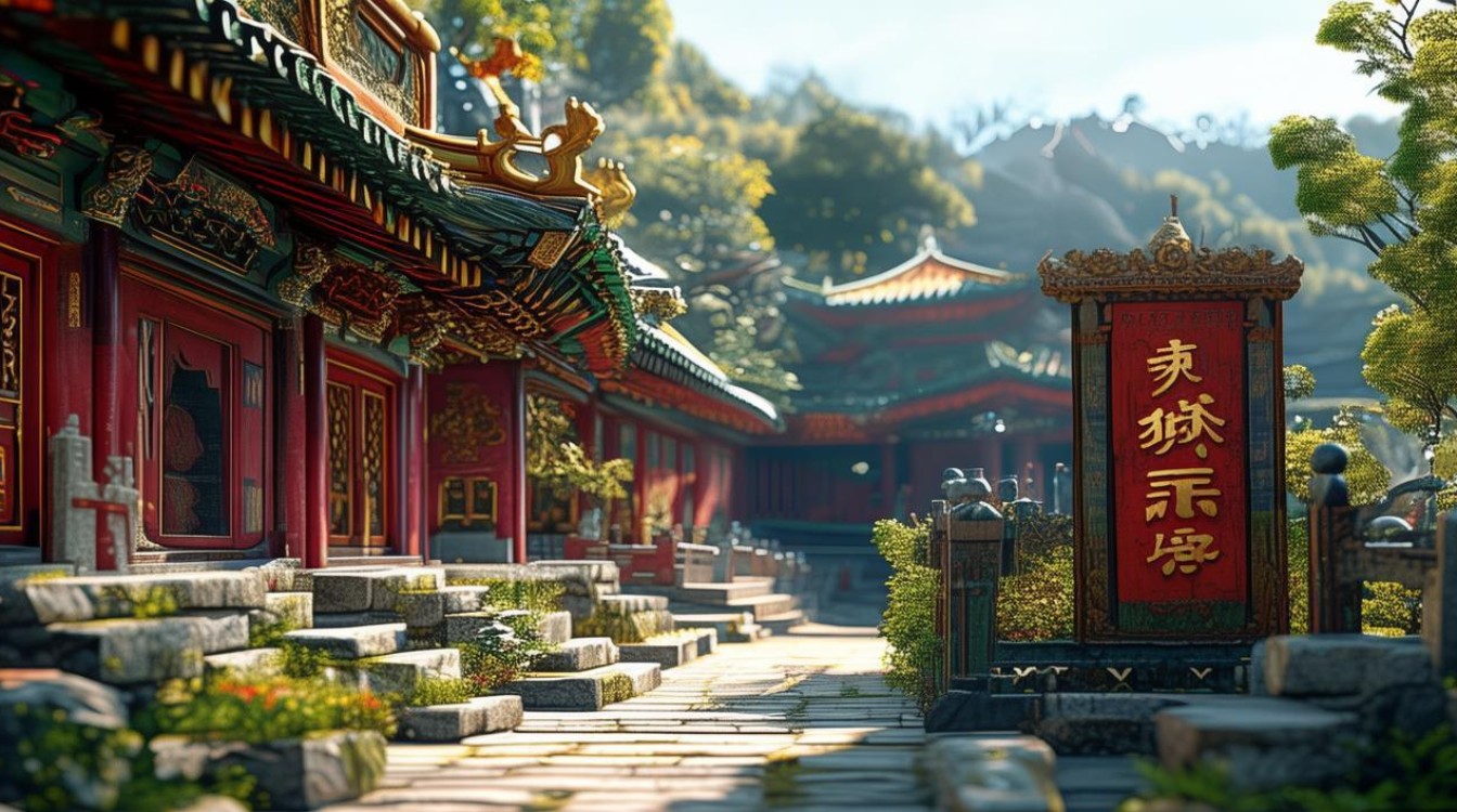 北京昌平附近的寺庙