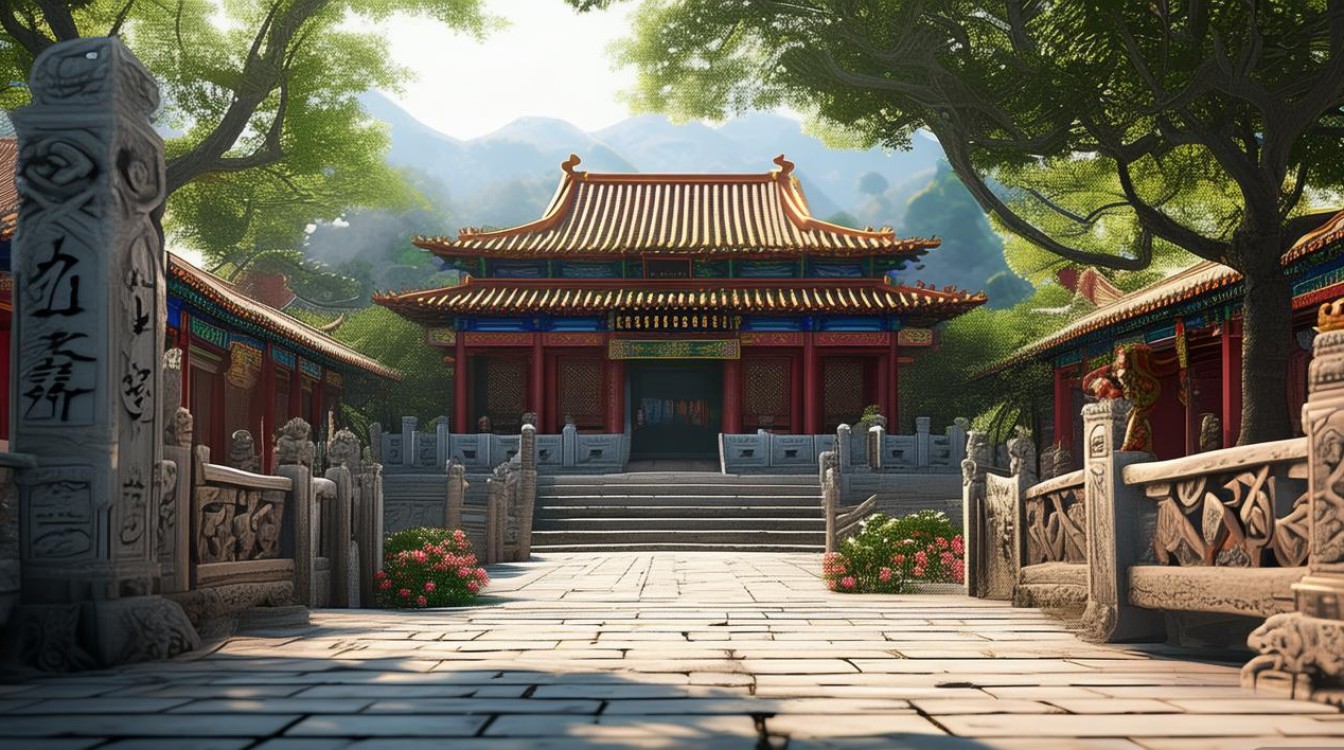 北京昌平附近的寺庙