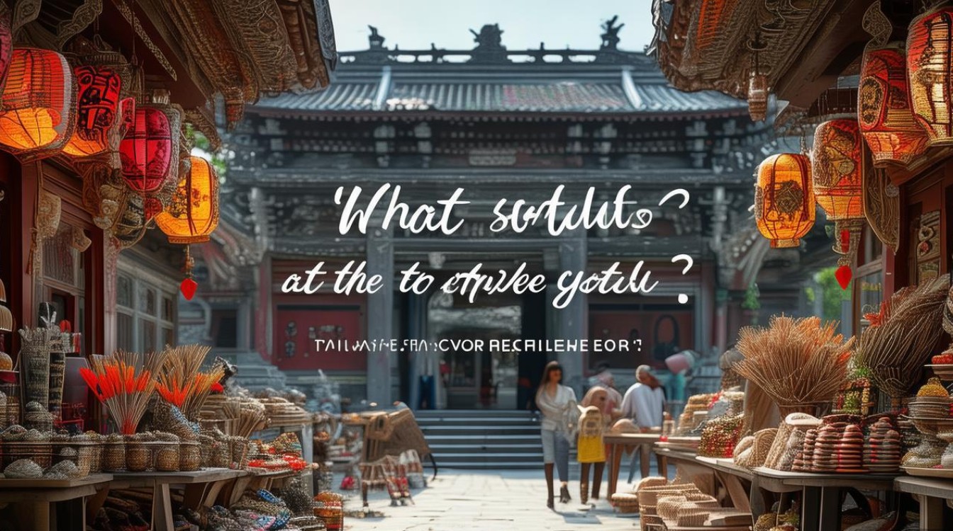 寺庙门前卖什么赚钱