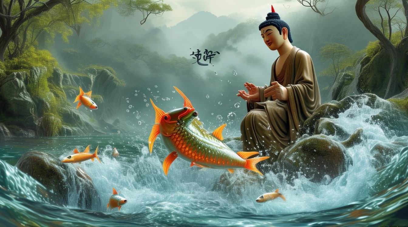 龙树菩萨放生