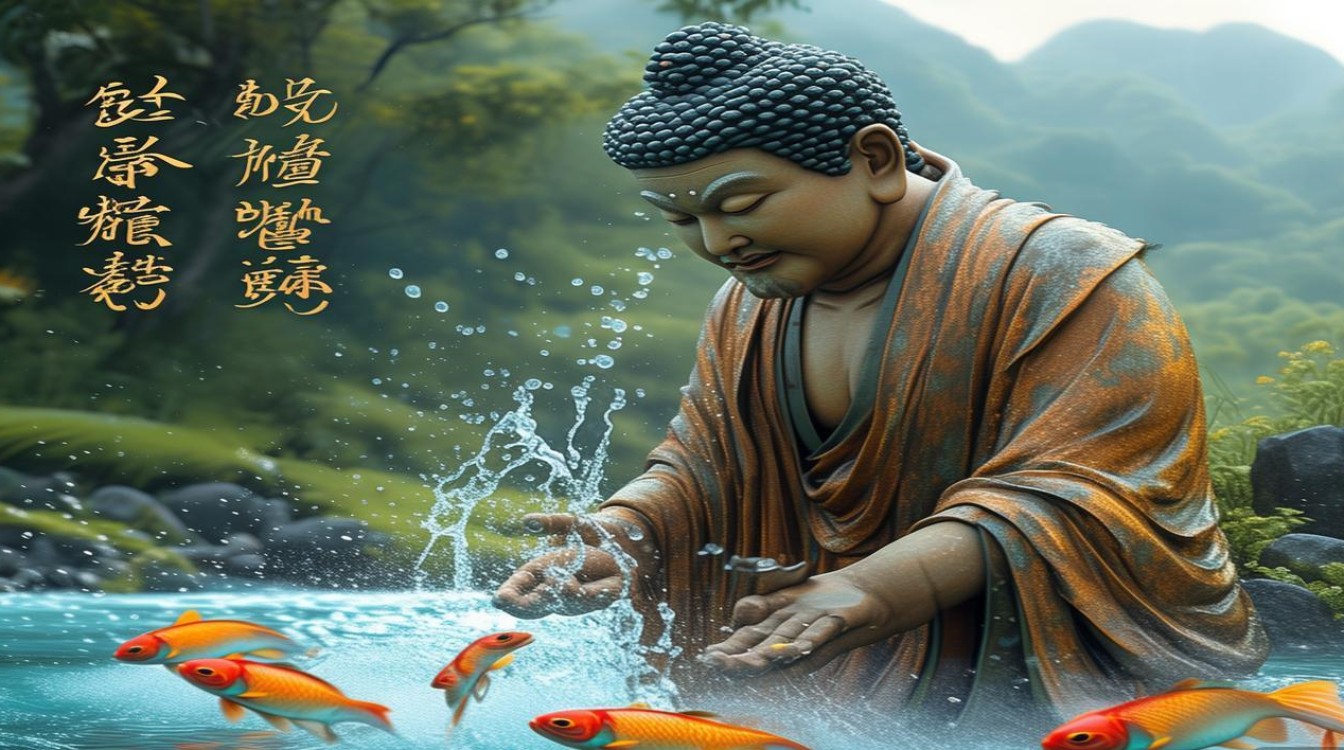 龙树菩萨放生