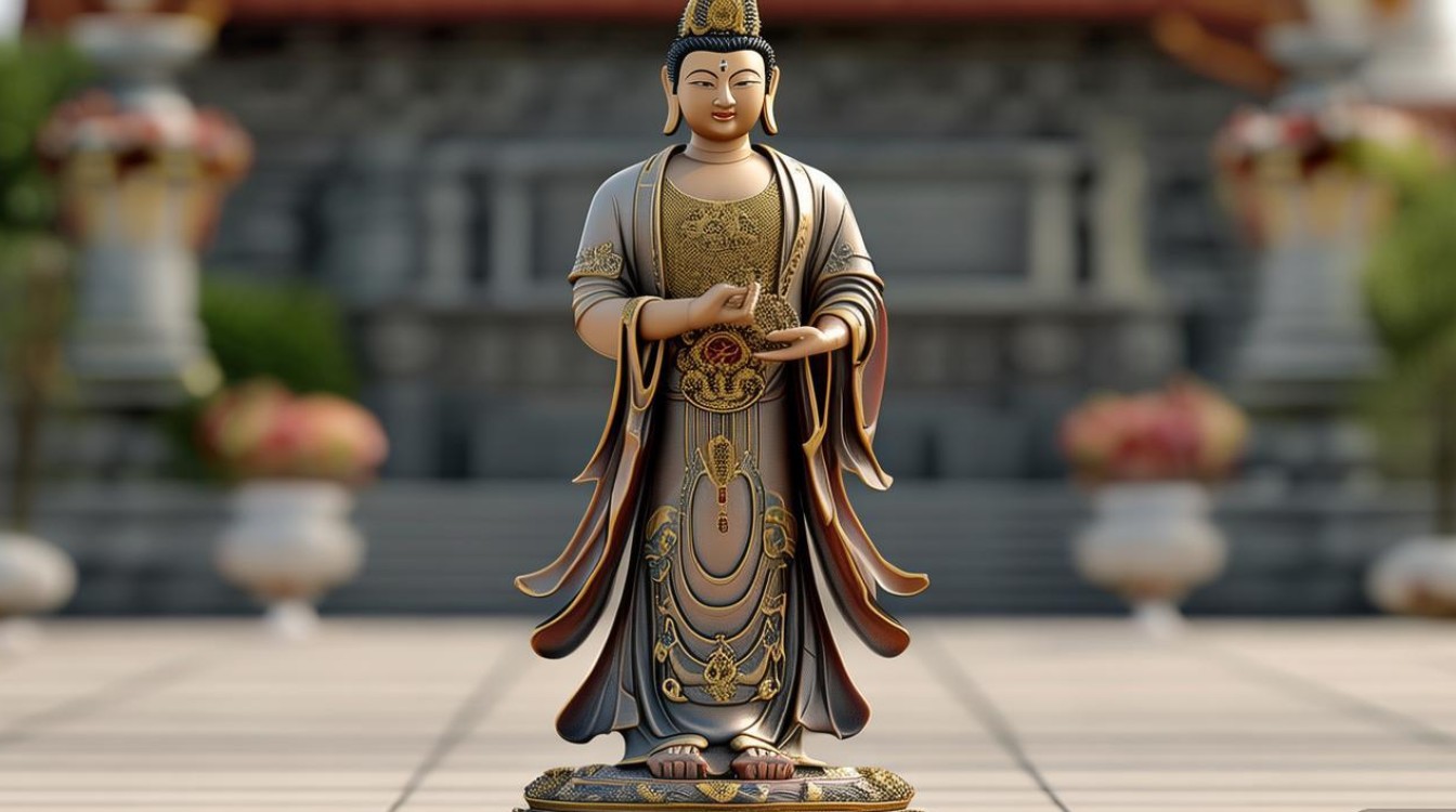站菩萨图片