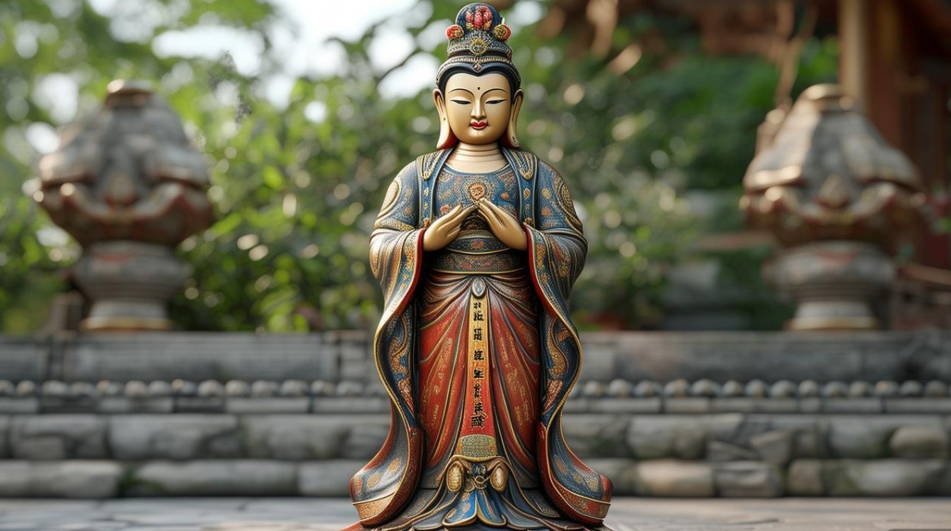 站菩萨图片