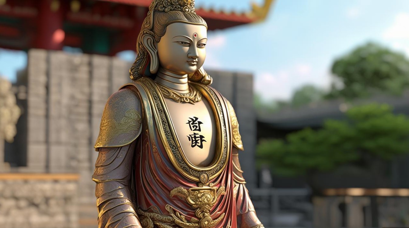 站菩萨图片