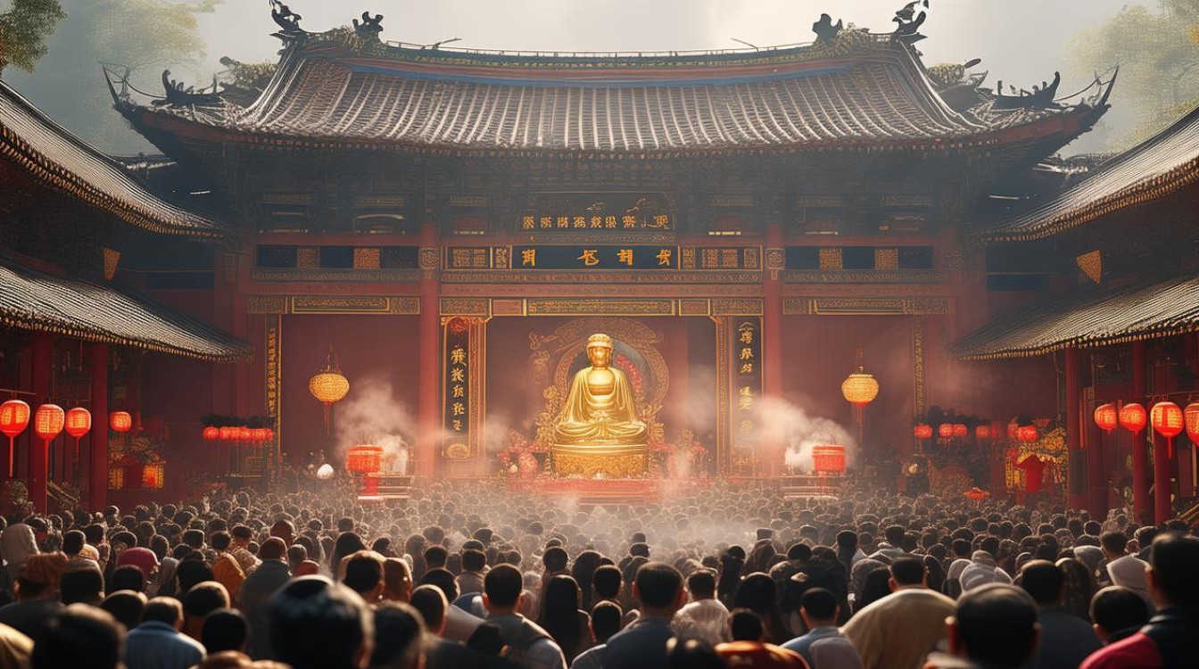 福建长乐寺庙开光法会