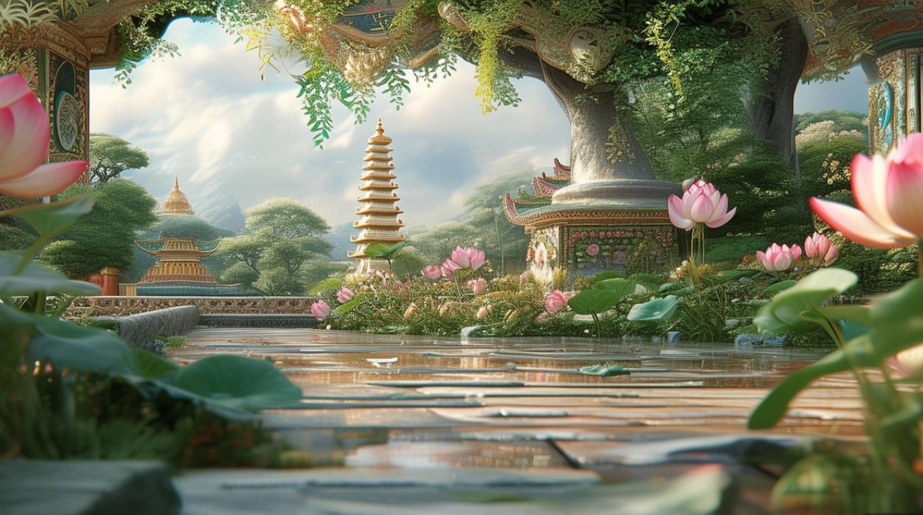佛教中方世界