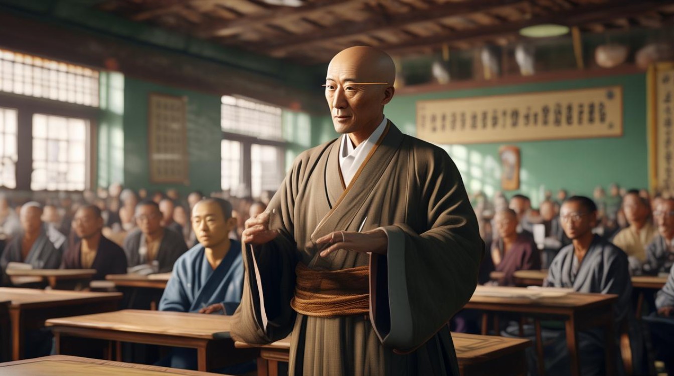 本愿法师讲课