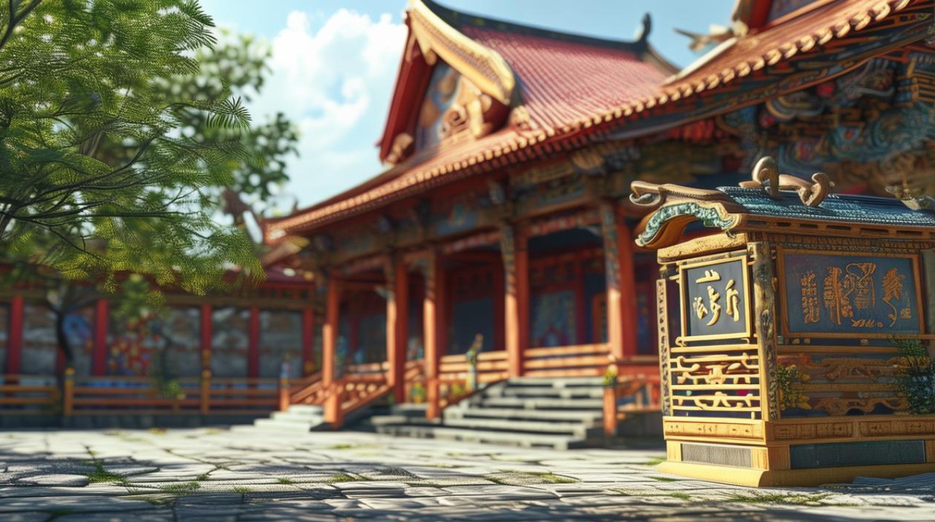 洛扎县的寺庙