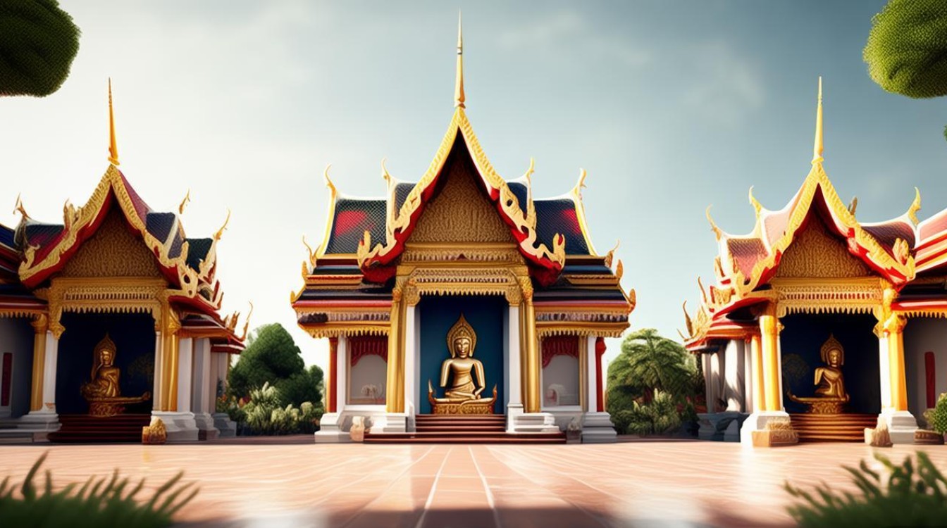 泰国请佛牌寺庙