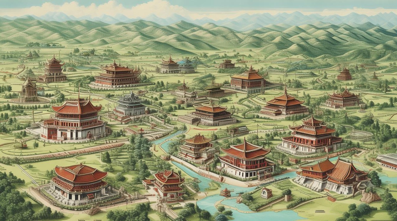 广西寺庙分布图