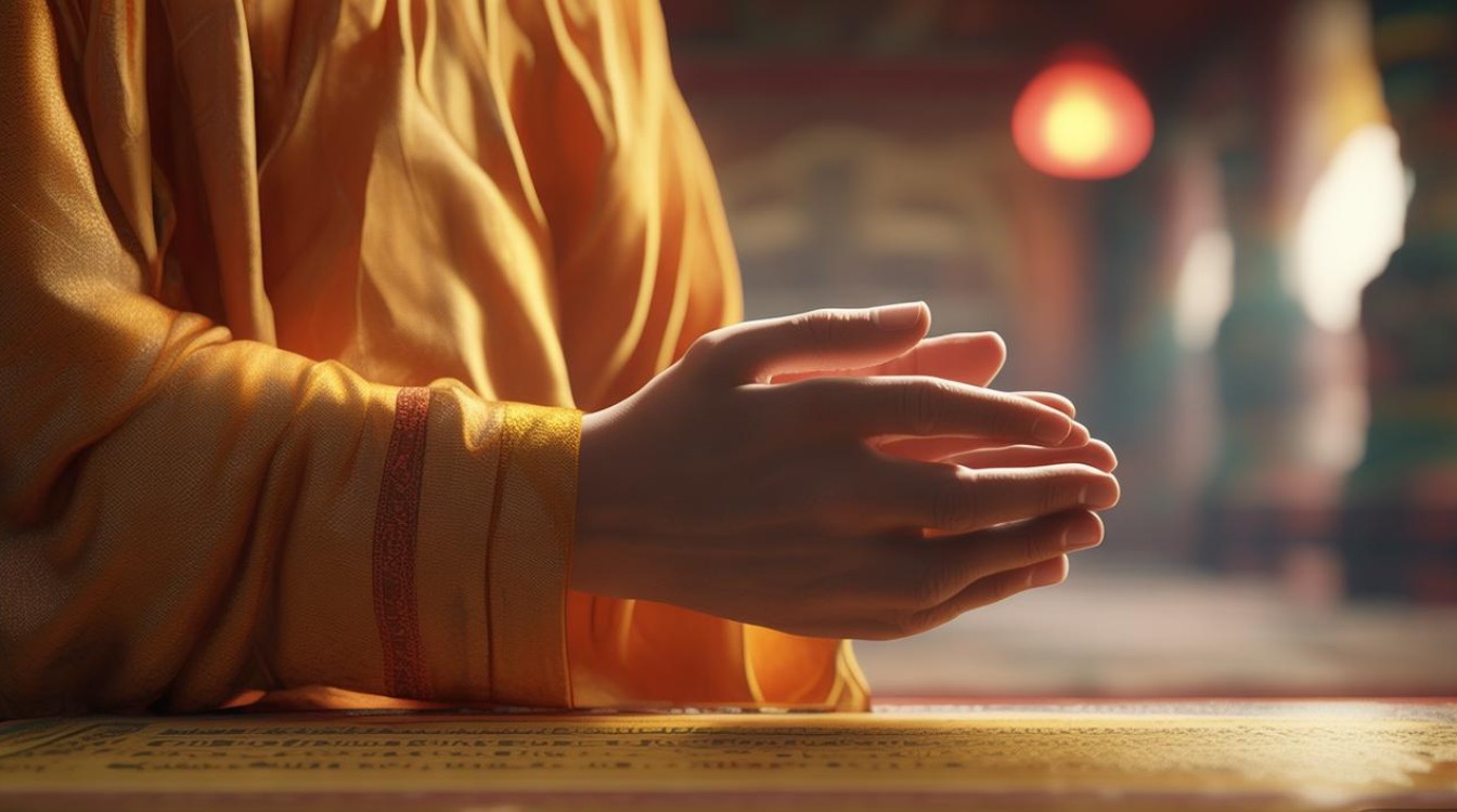 佛教祷告手势