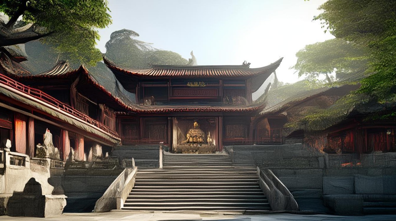 杭州天目山寺庙