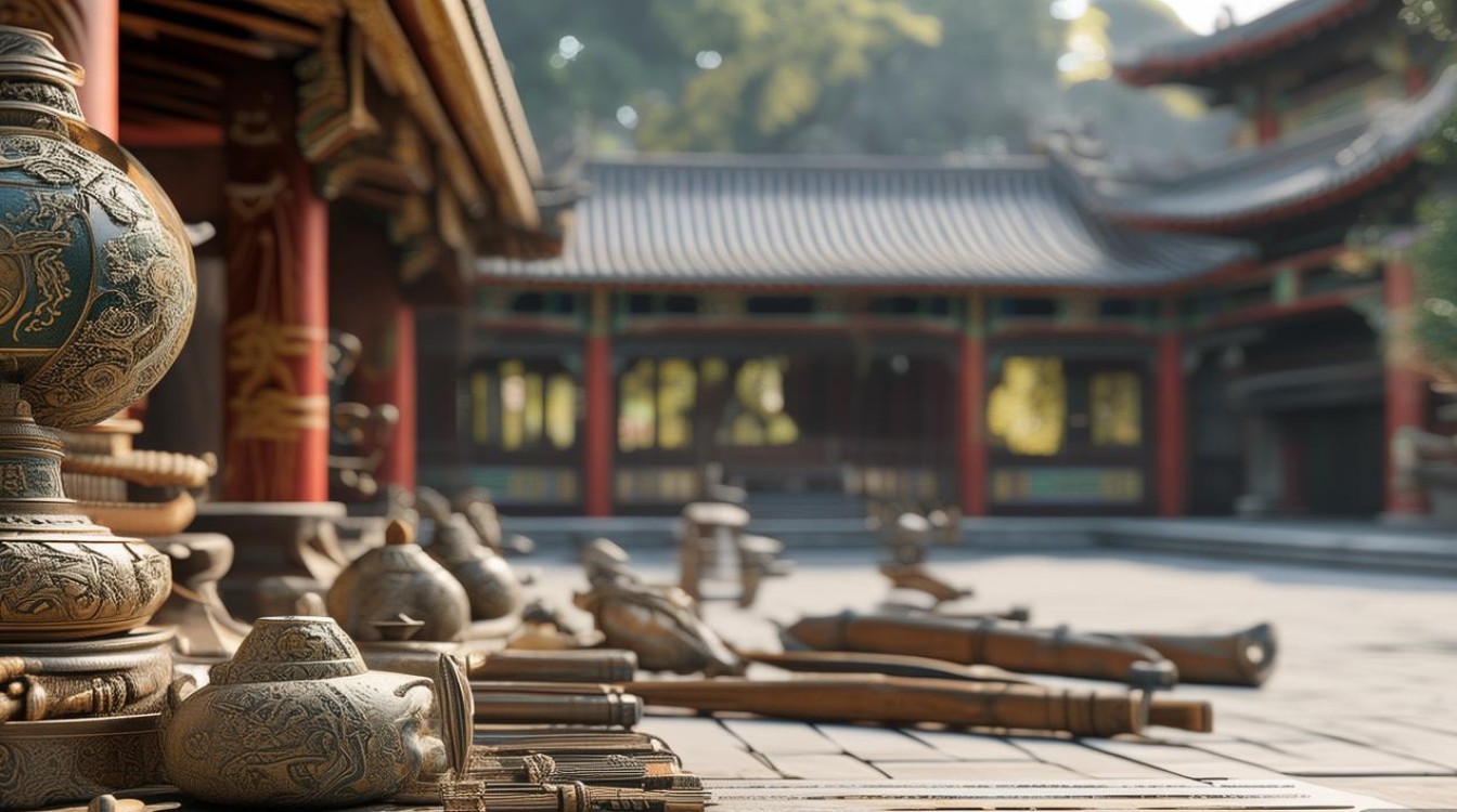 寺庙法器打法教学视频