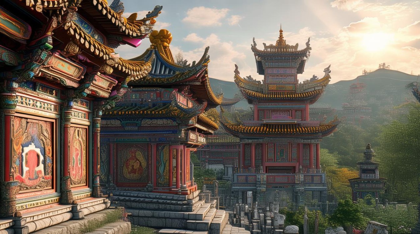 德格的寺庙有哪些