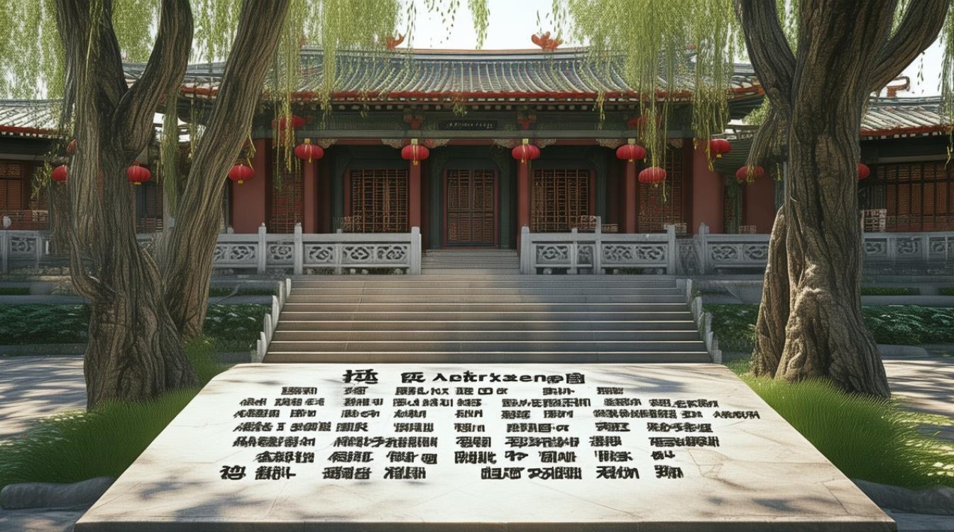 北方寺庙种什么树