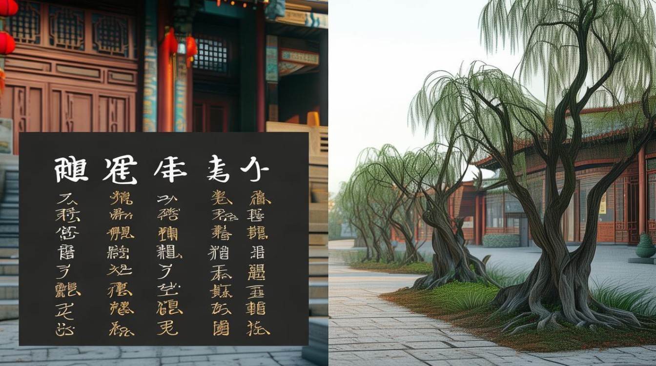 北方寺庙种什么树