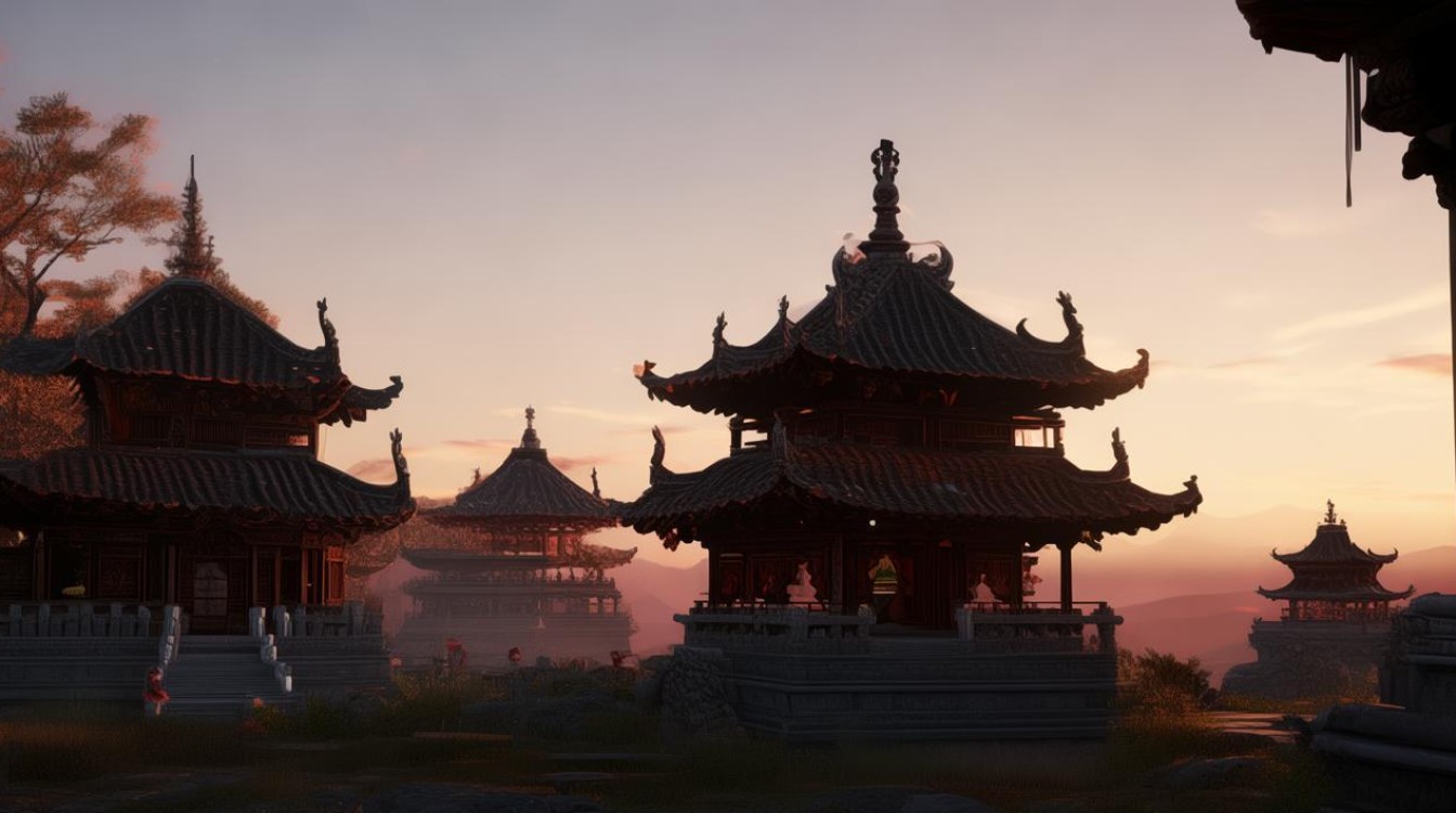 三次寺庙钟声