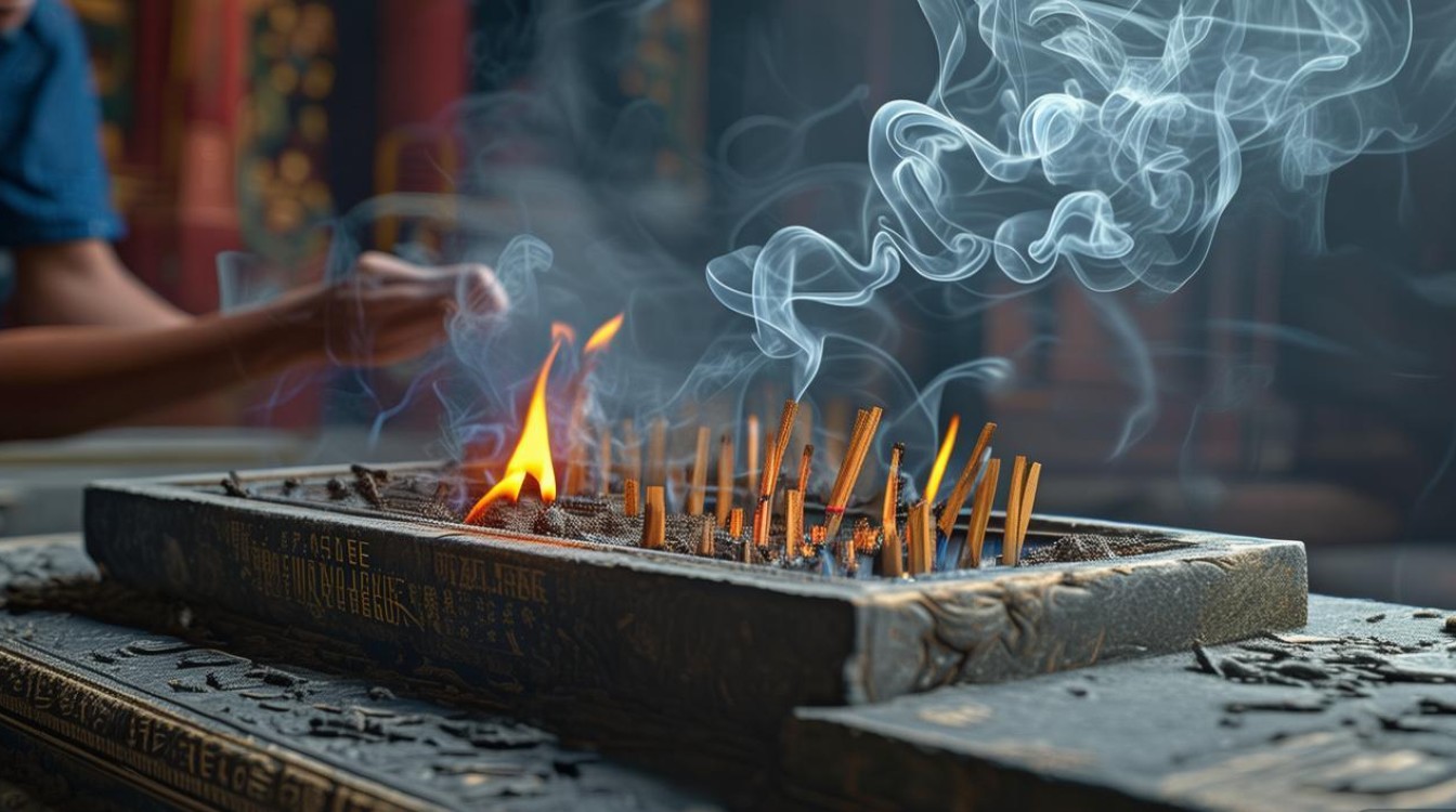 在寺庙要怎么烧香