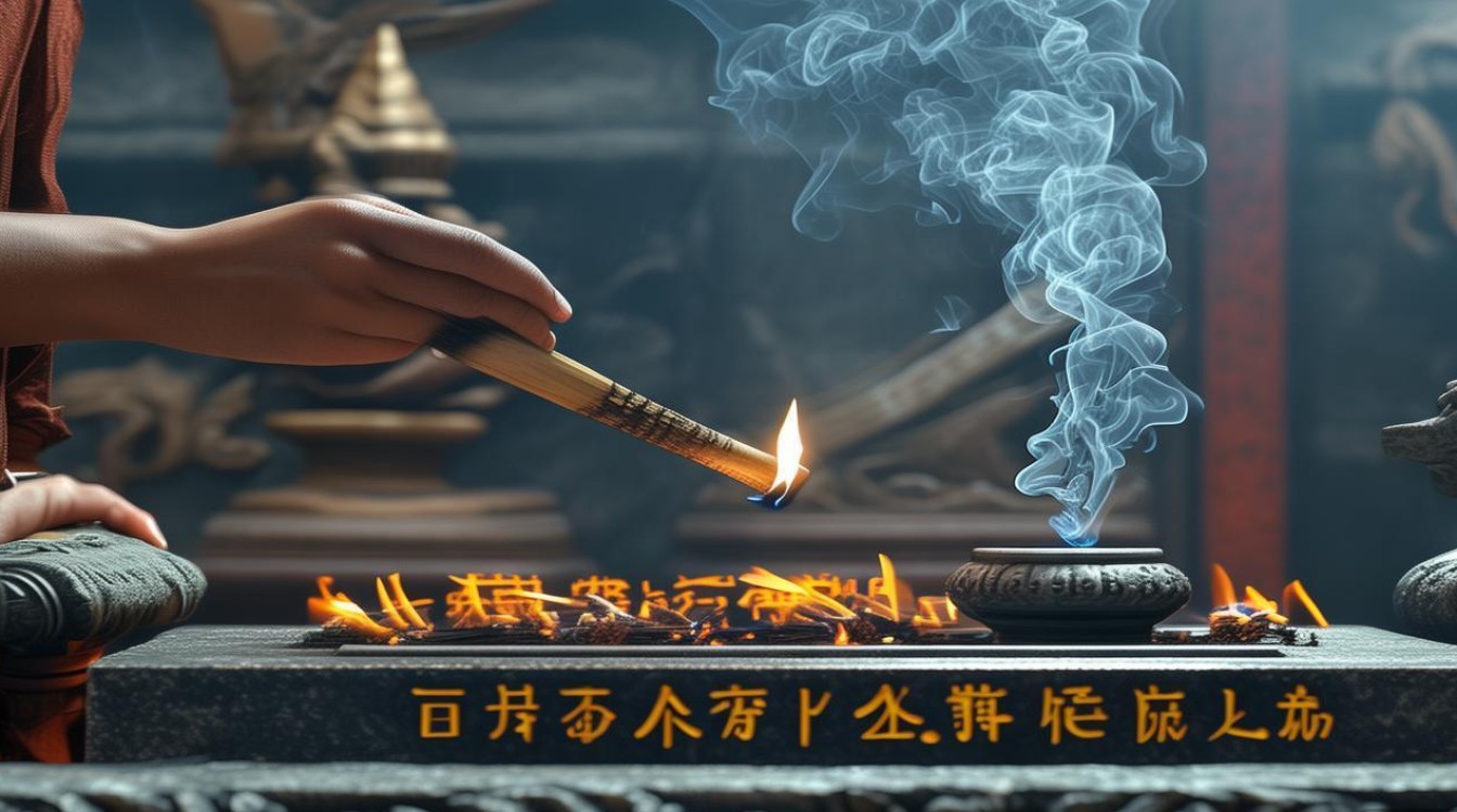 在寺庙要怎么烧香