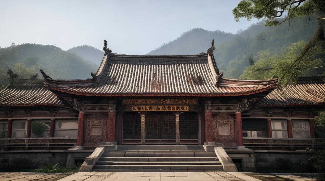 赣州山里面的寺庙