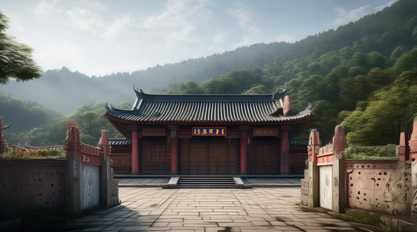 赣州山里面的寺庙