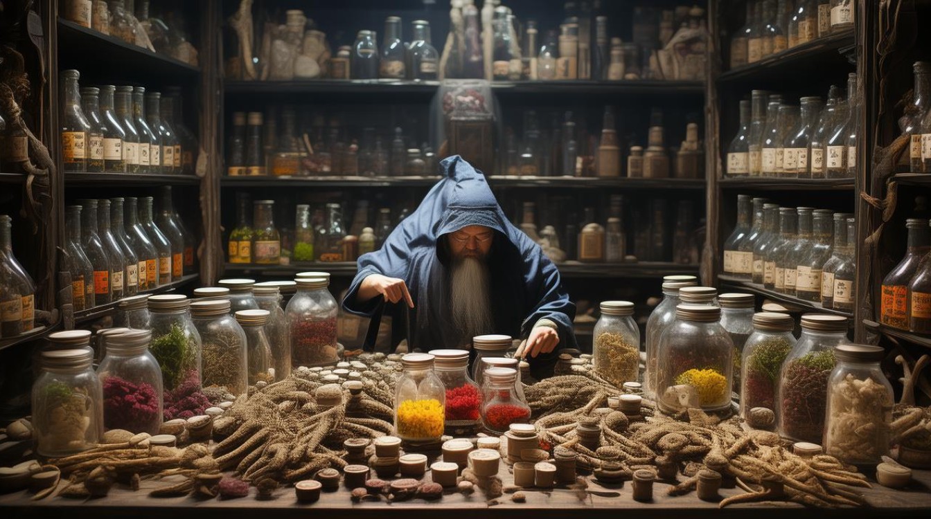中药与法师
