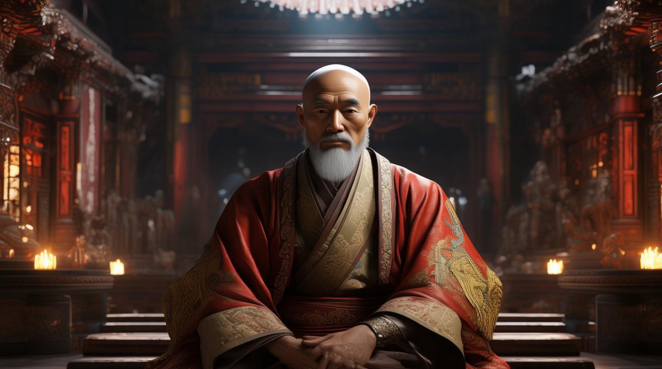 武宁寺庙传开法师