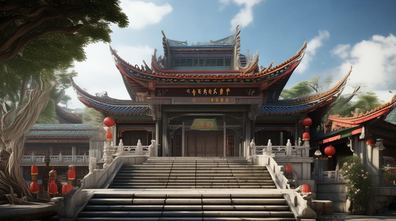 福州金鸡山上寺庙