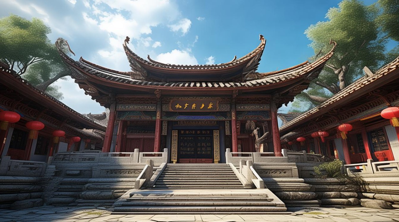 福州金鸡山上寺庙