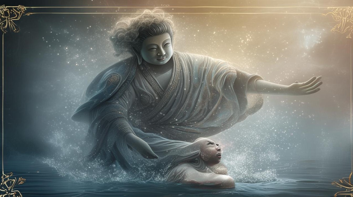 菩萨现身救人