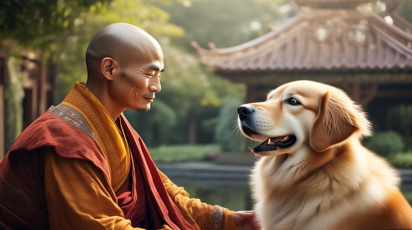 佛教爱狗