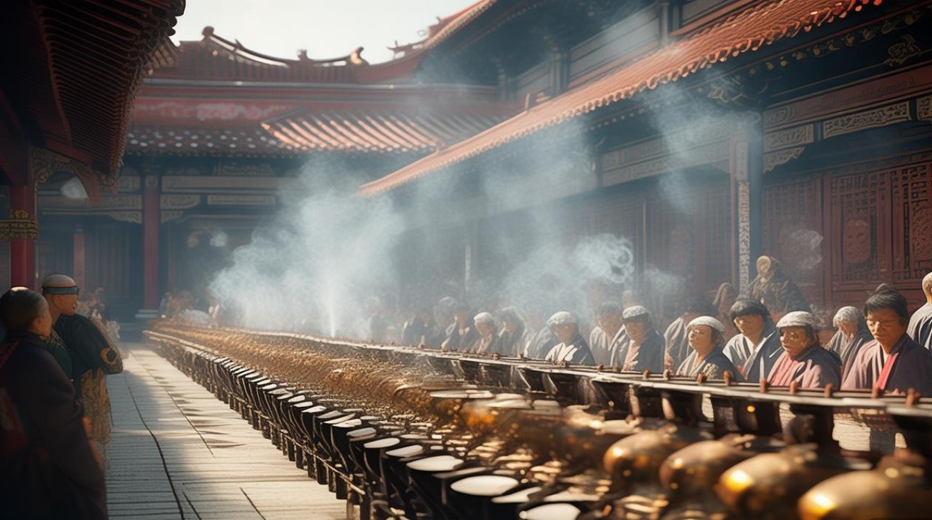 进入寺庙烧香的顺序
