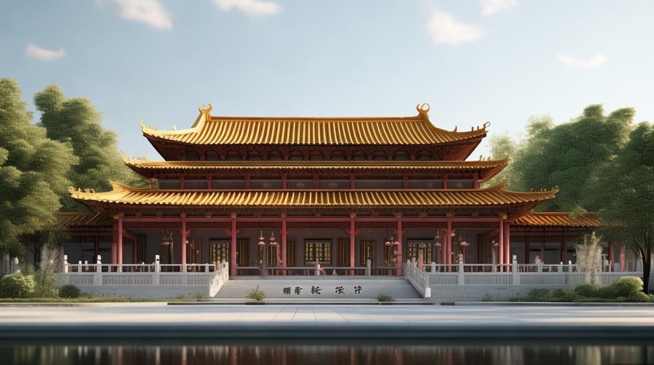 邯郸附近的新建寺庙
