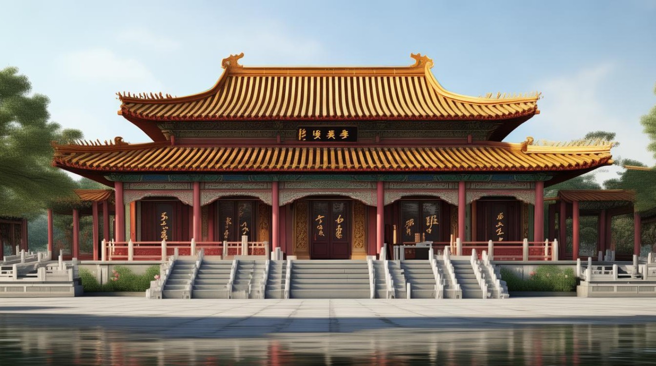 邯郸附近的新建寺庙