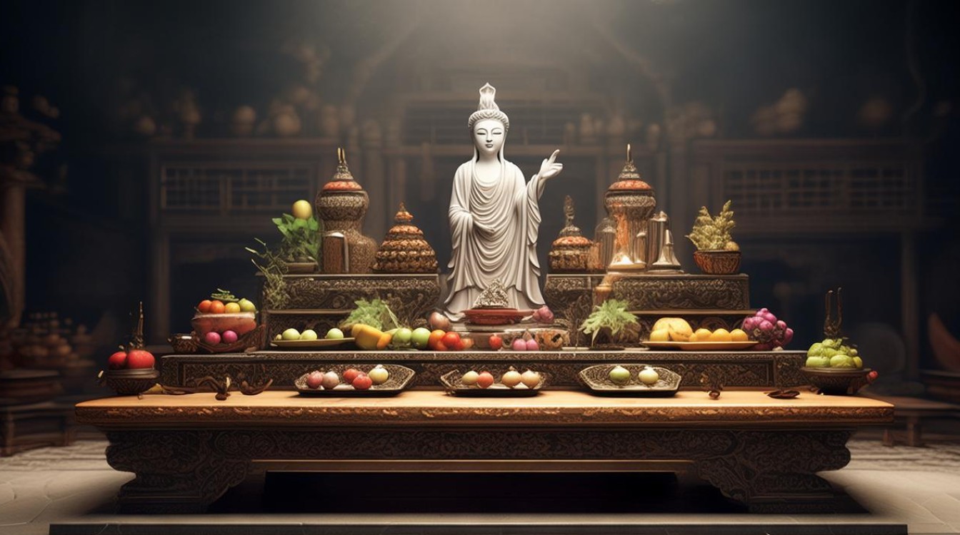 素菩萨供品