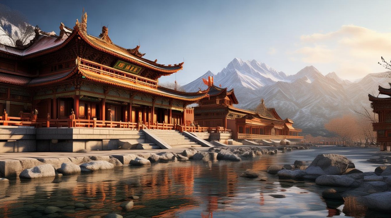 青海 同仁县 寺庙