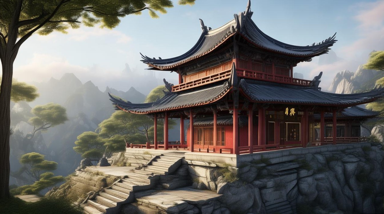 云居山寺庙江西