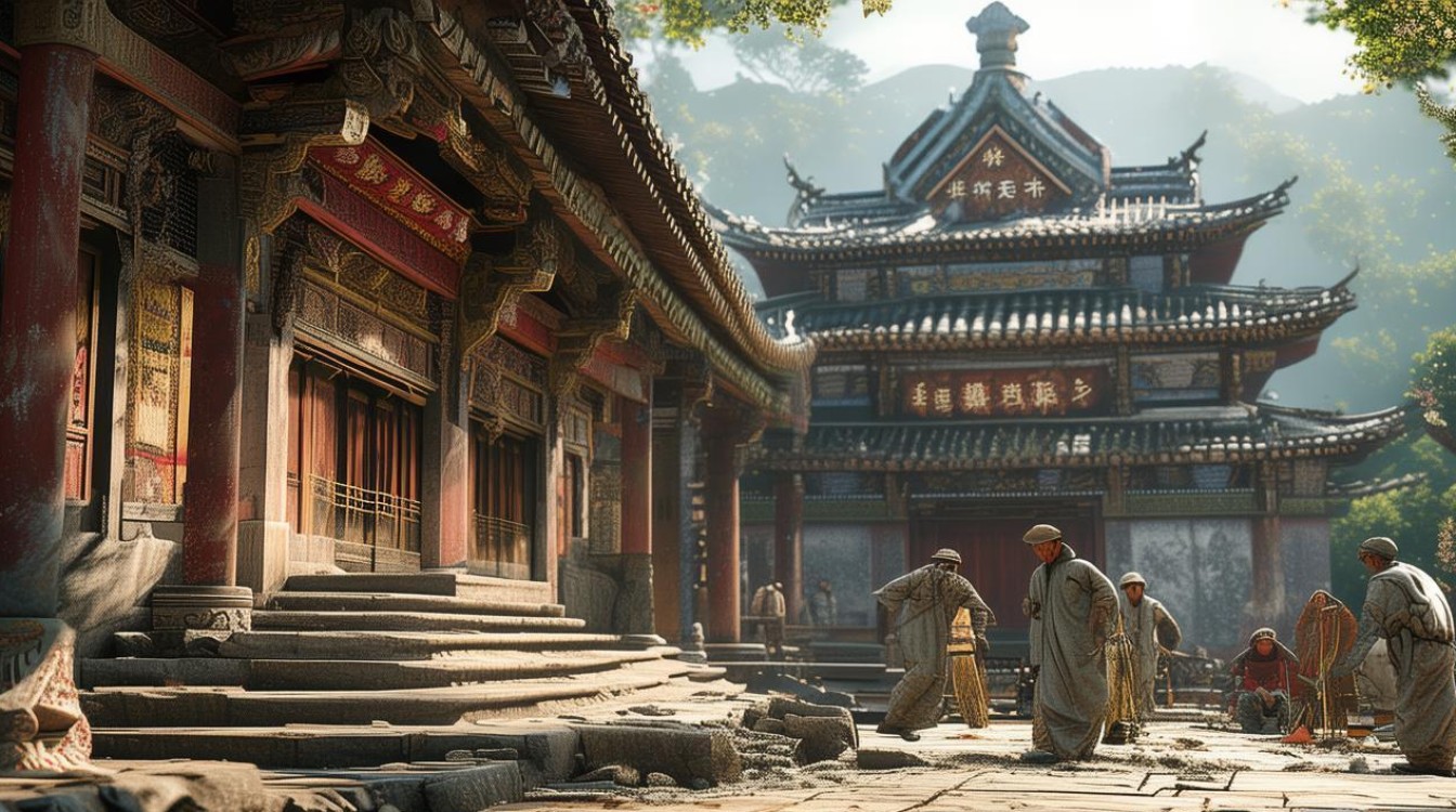 四川清理寺庙